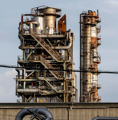Mars Chemical Manufacturing Plant